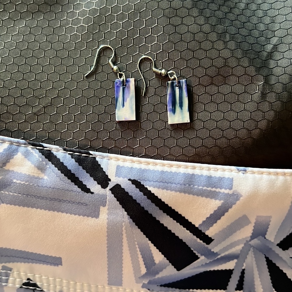 Annika for Cutter and Buck six 16 golf skort multicolored Free matching earrings